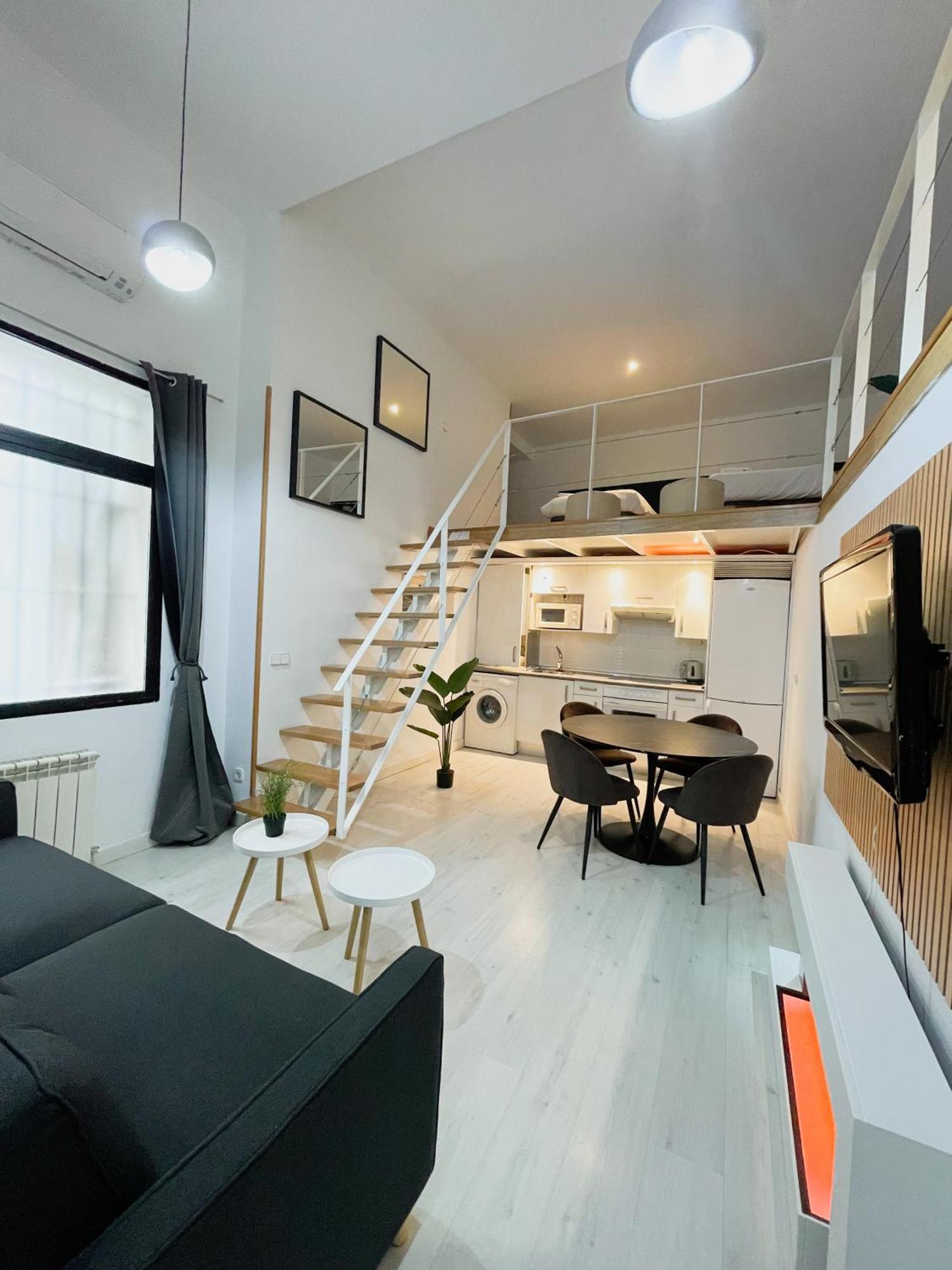 Carretas Duplex Interior Appartement Madrid Buitenkant foto